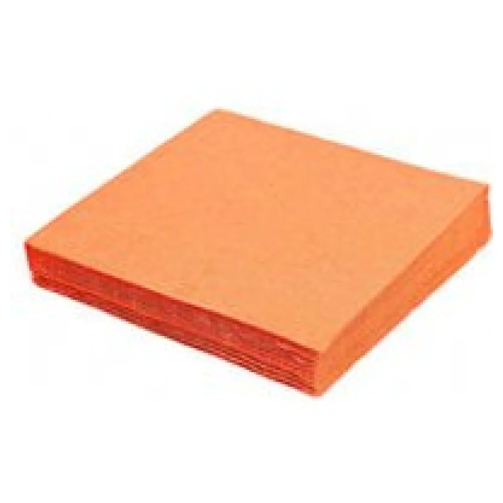 Servietten 33 x 33 cm 1/4-Falz 3-lagig orange, 20 Stk. – Bild 3