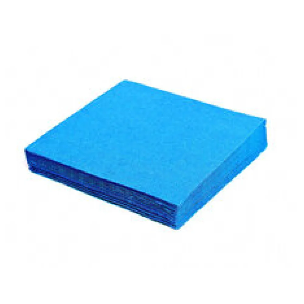Servietten 33 x 33 cm 1/4-Falz 3-lagig blau, 20 Stk.