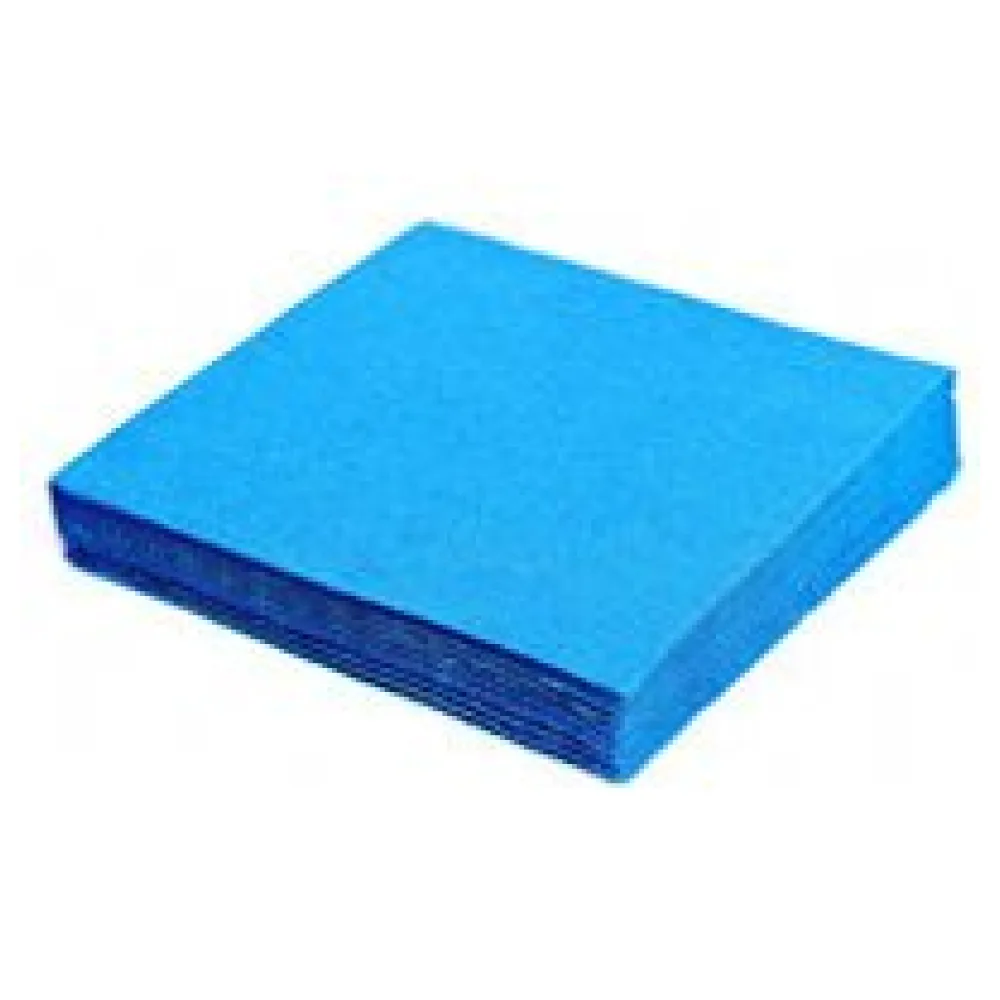 Servietten 33 x 33 cm 1/4-Falz 3-lagig blau, 20 Stk. – Bild 3