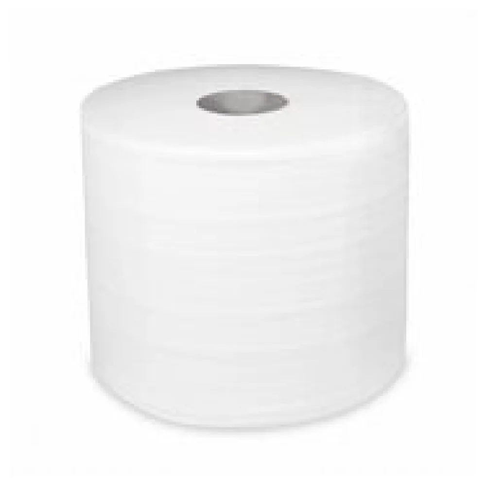 Industrie-Putztuchrolle geprägt Tissue 2-lagig O 27 x 38cm x 304m weiß, 2 Stk.