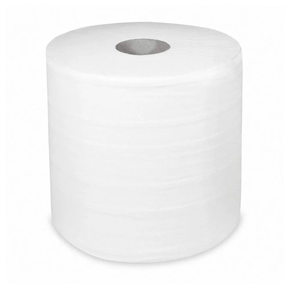 Industrie-Putztuchrolle glatt Tissue 2-lagig O 27 x 26cm x 304m weiß, 2 Stk. – Bild 2