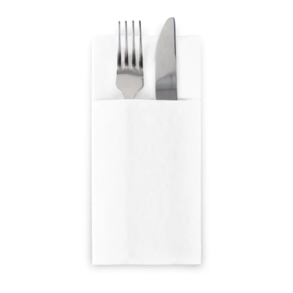 Servietten Bestecktaschen 39 x 40 cm 1/8 -Falz AIRLAID Stoffähnlich, 50 Stk. – Bild 2