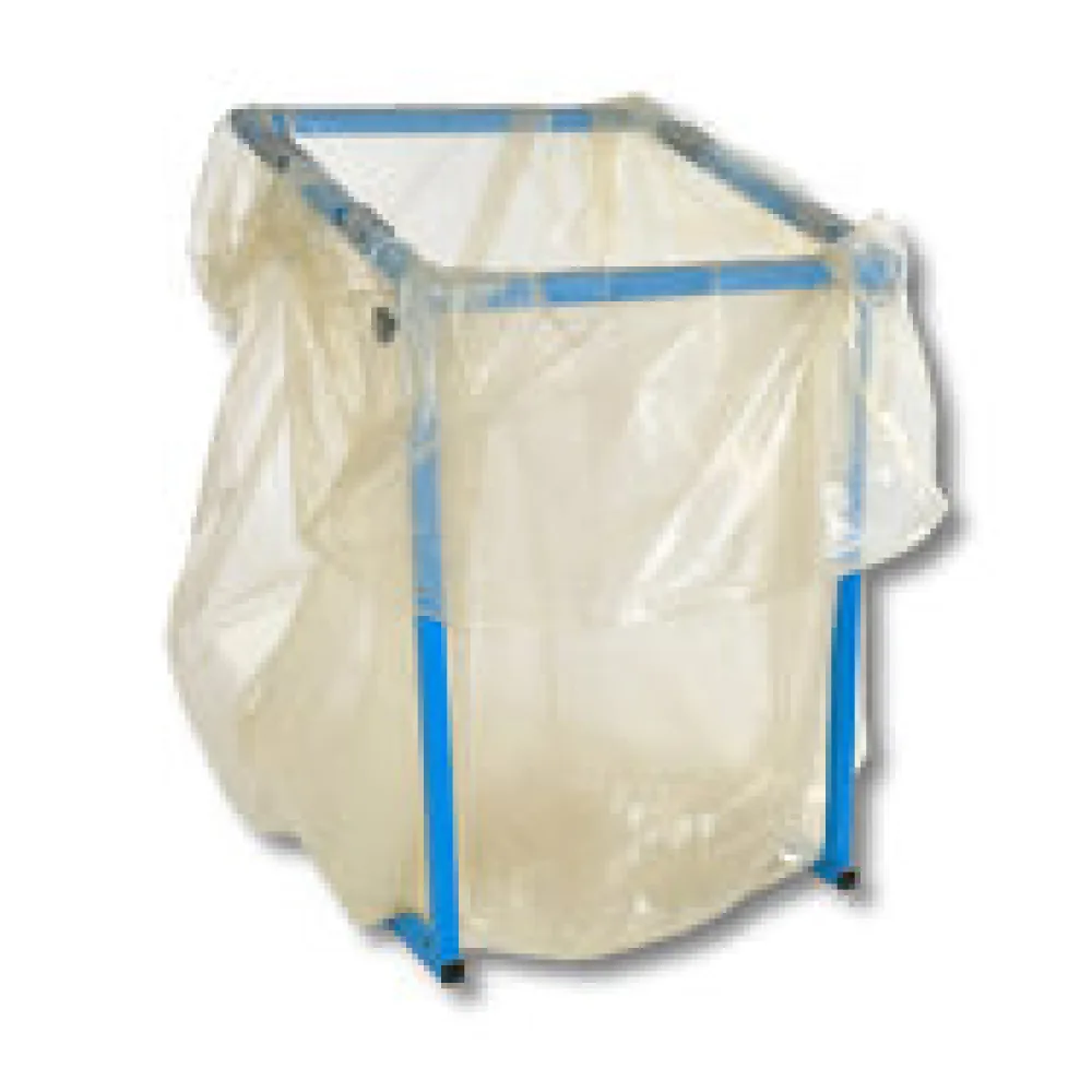 Seitenfaltenmüllsäcke Styroporentsorgungssäcke 700+600x1500mm 500 liter 70 Stk.