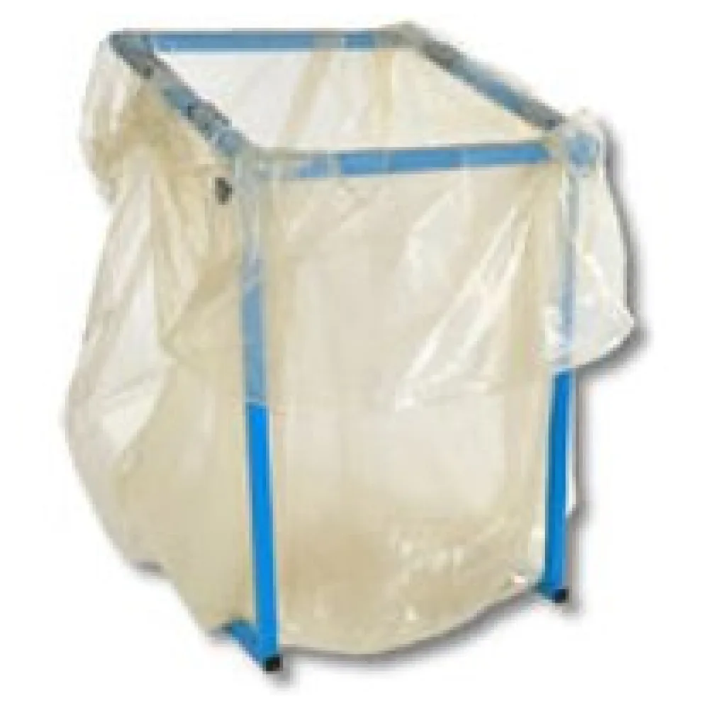 Seitenfaltenmüllsäcke Styroporentsorgungssäcke 700+600x1500mm 500 liter 70 Stk. – Bild 3