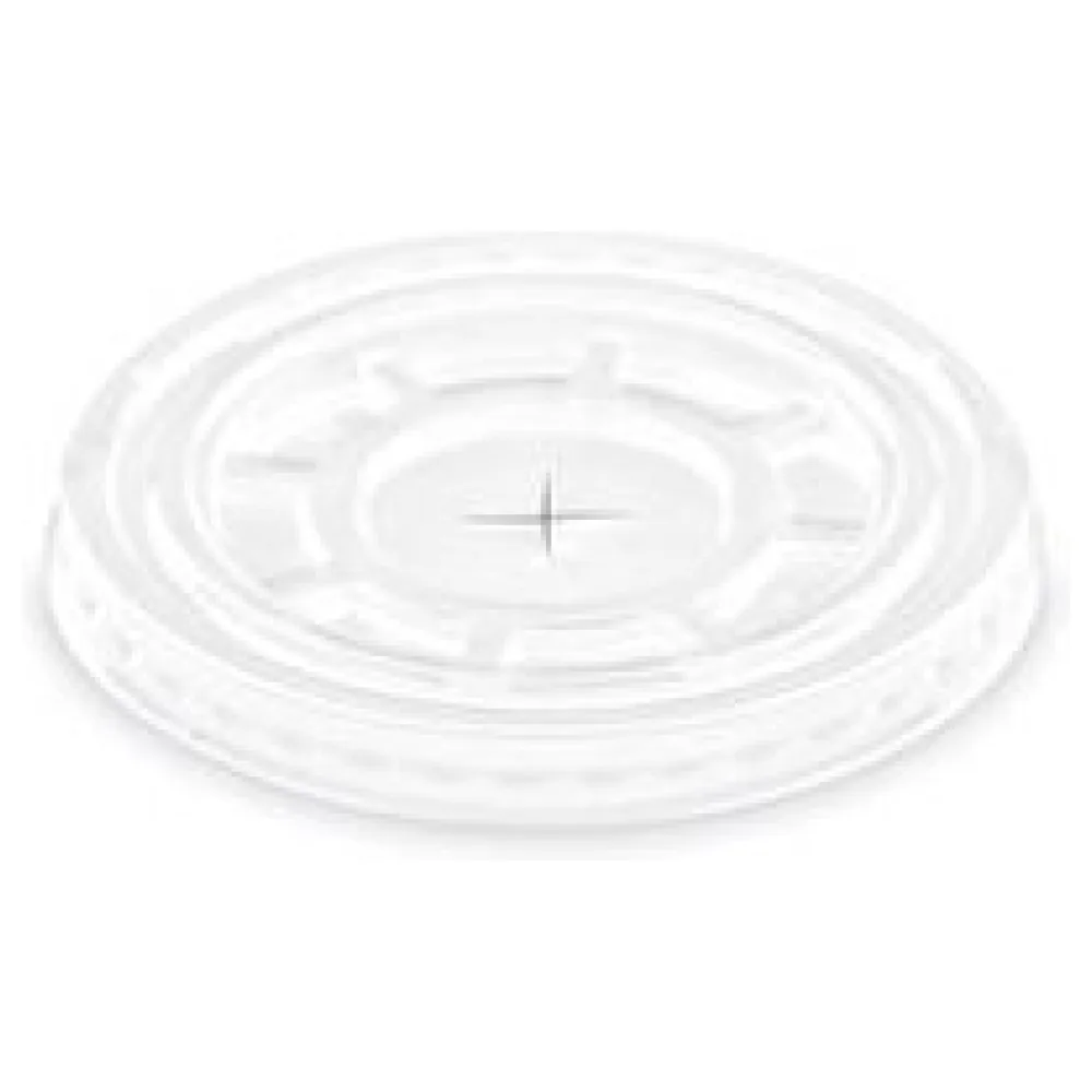 Deckel mit Kreuzschlitz für PS Brillant klare Trinkgläser O 95 mm, 50 Stk. – Bild 3