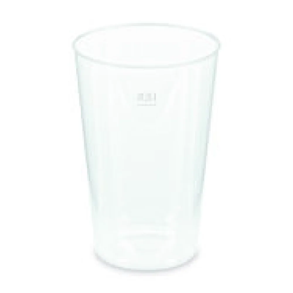 Mehrwegbecher Pfandbecher transparent PP Eichstrich 0,5 l O 9,1 cm, 30 Stk.