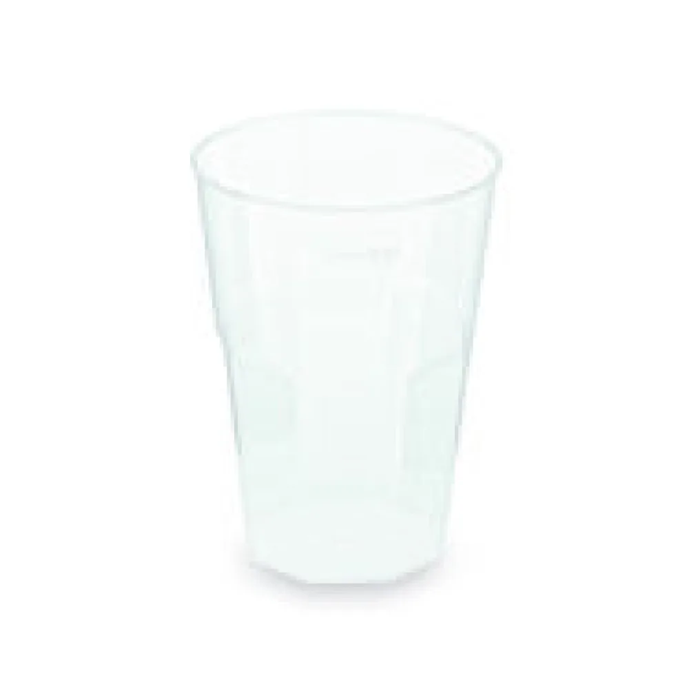 Mehrwegbecher Cocktail transparent PP Eichstrich 0,3 l O 8 cm, 30 Stk.
