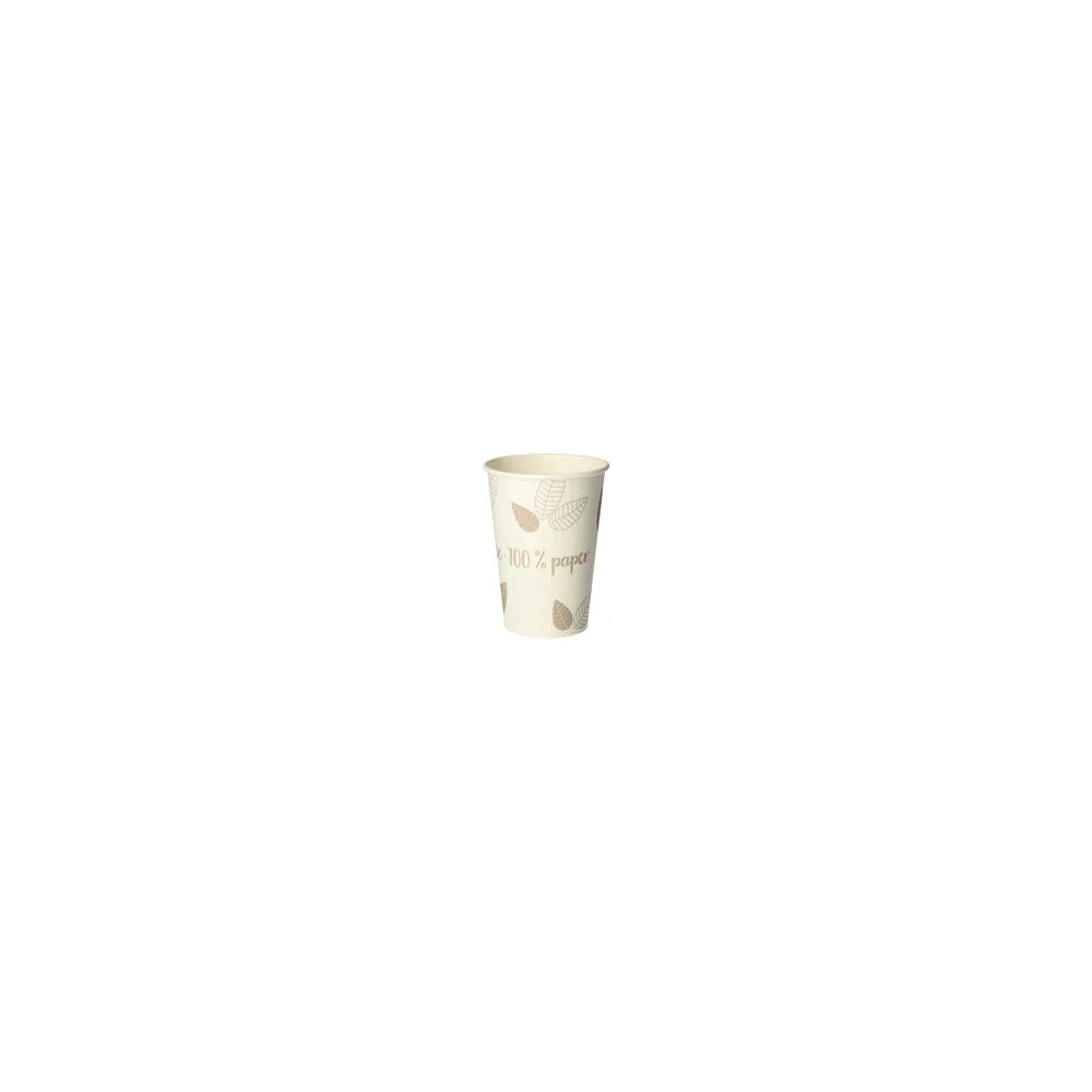 BIO Heißgetränke Trinkbecher Coffee to Go unbeschichtet taupe 180ml, 80 Stk.