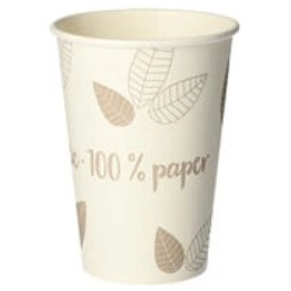BIO Heißgetränke Trinkbecher Coffee to Go unbeschichtet taupe 180ml, 80 Stk. – Bild 3