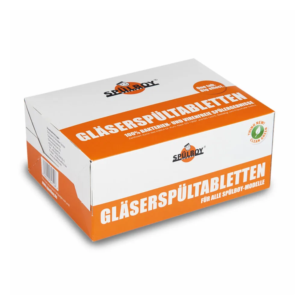 Gläserspültabletten 750g für Spülboy, 48 Tabletten = 192 Anwendungen – Bild 2