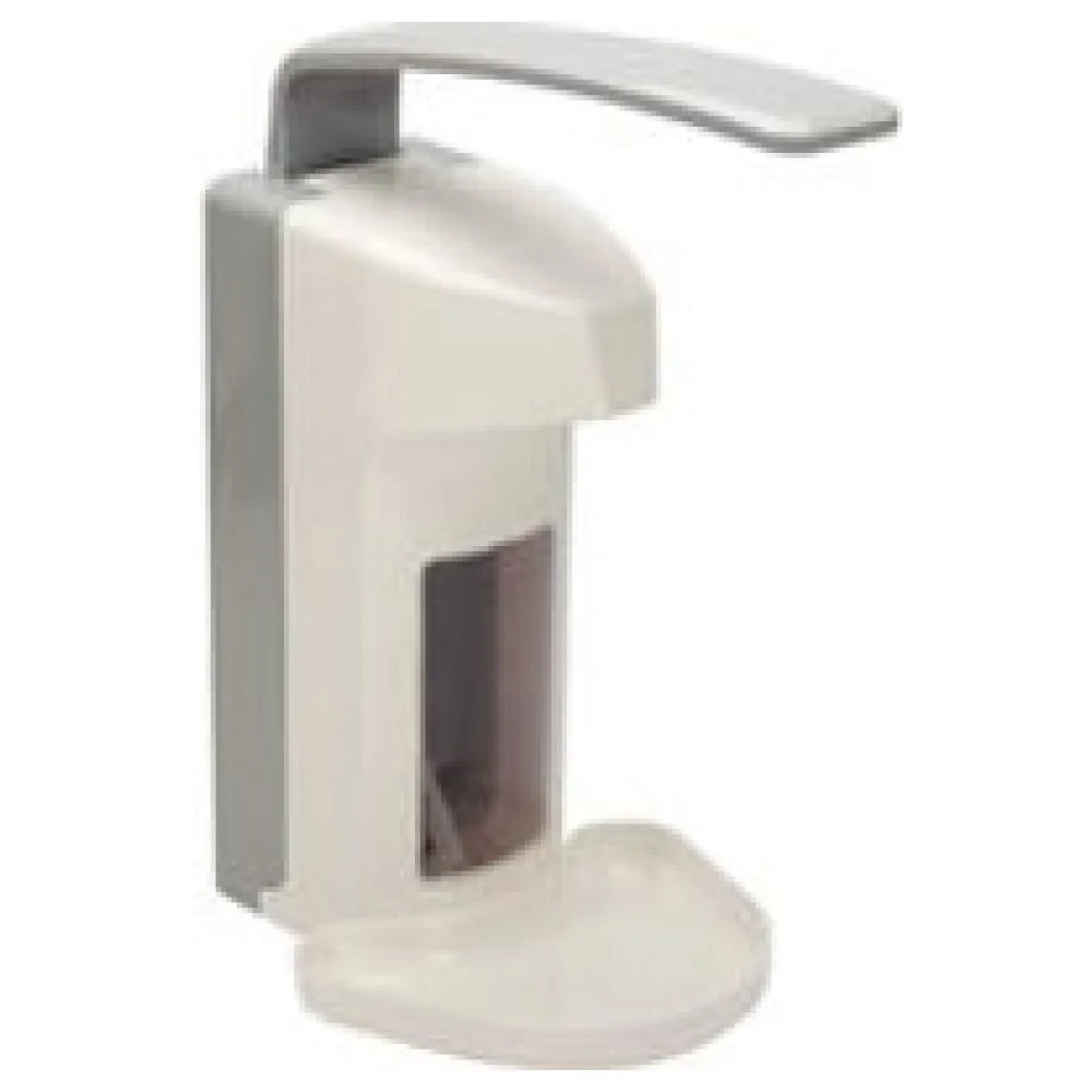 Wandspender 30 cm x 15 cm x 21 cm weiss 500 ml mit Tropfschale Langarmhebel – Bild 3