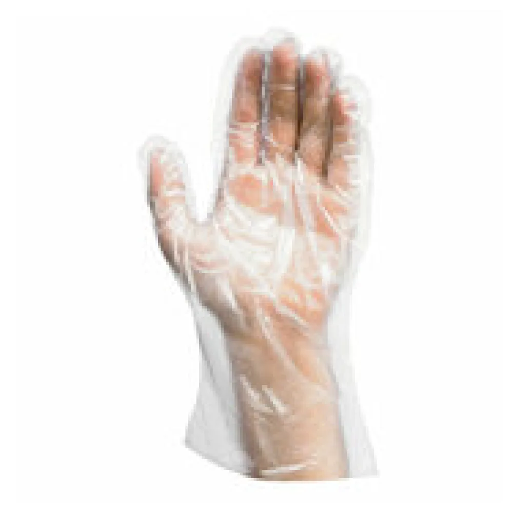 Einweghandschuhe aus HDPE gehämmert universal passend (L), 10000 Stk.