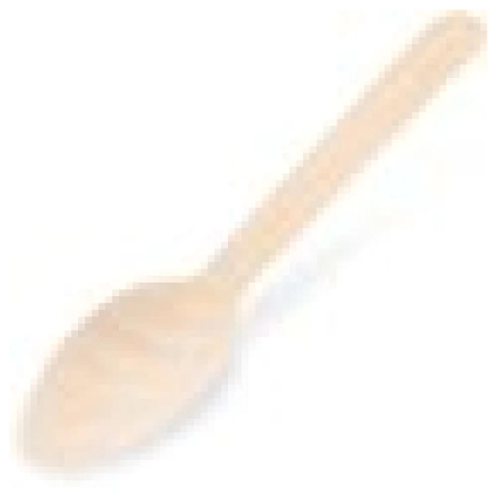 Holzlöffel Löffel aus Holz 16 cm XL Breite 4,5 cm umweltfreundlich, 100 Stk. – Bild 4