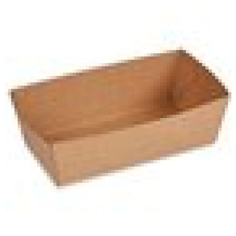 BIONATURE Snackschalen kraft braun mit Fettbarriere 13,5x7x4,5cm 300ml 250 Stk. – Bild 4