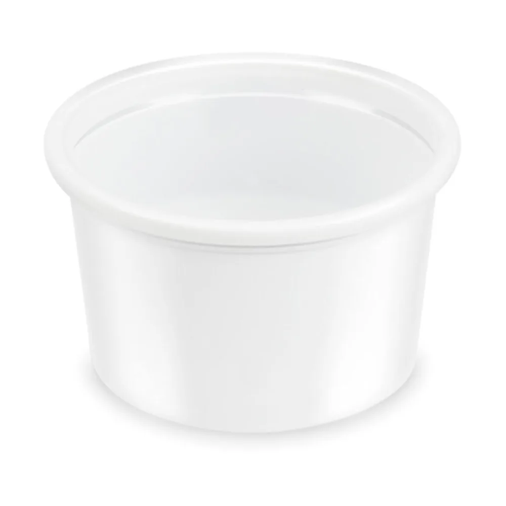 Dressingbecher Feinkostbecher weiß PP 30 ml mit O 46 mm 50 Stk. – Bild 2