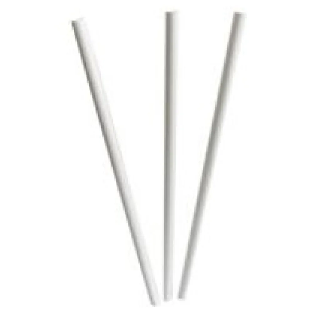 Papiertrinkhalme FSCR Papier Cocktail weiss O 8mm 145 mm, 140 Stk. – Bild 3