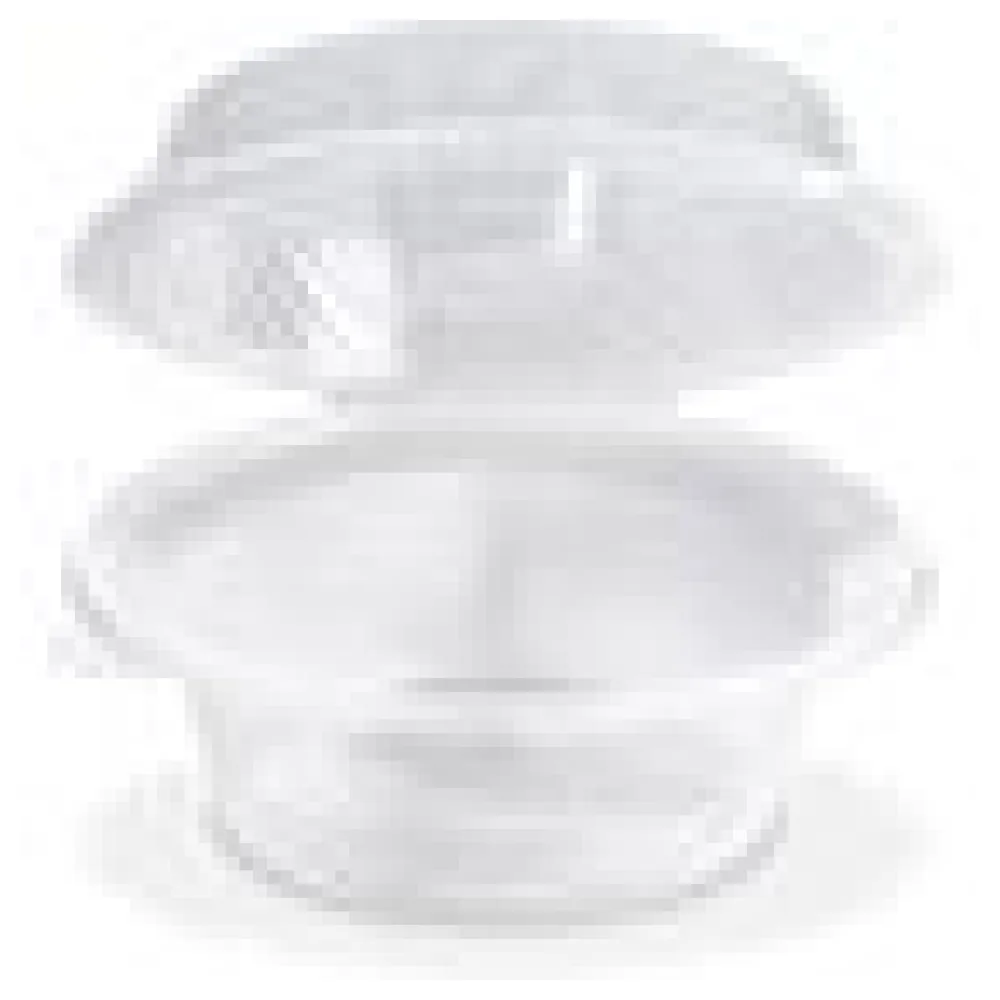 Salatschalen klar mit Dipfach im Domdeckel 2100ml, PP, 25 Stk. – Bild 4