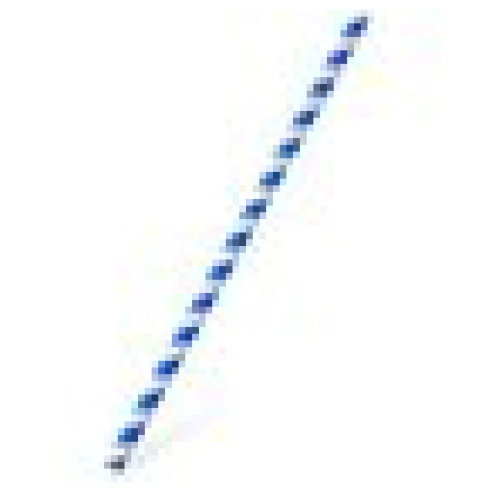 Papiertrinkhalme JUMBO blau gestreift 250 mm O 8 mm, 100 Stk. – Bild 4