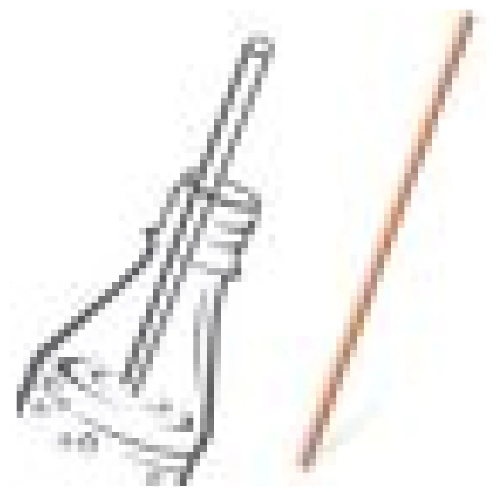 Papiertrinkhalme JUMBO natur 280 mm für Flaschenkonsum, O 8 mm, 100 Stk. – Bild 4