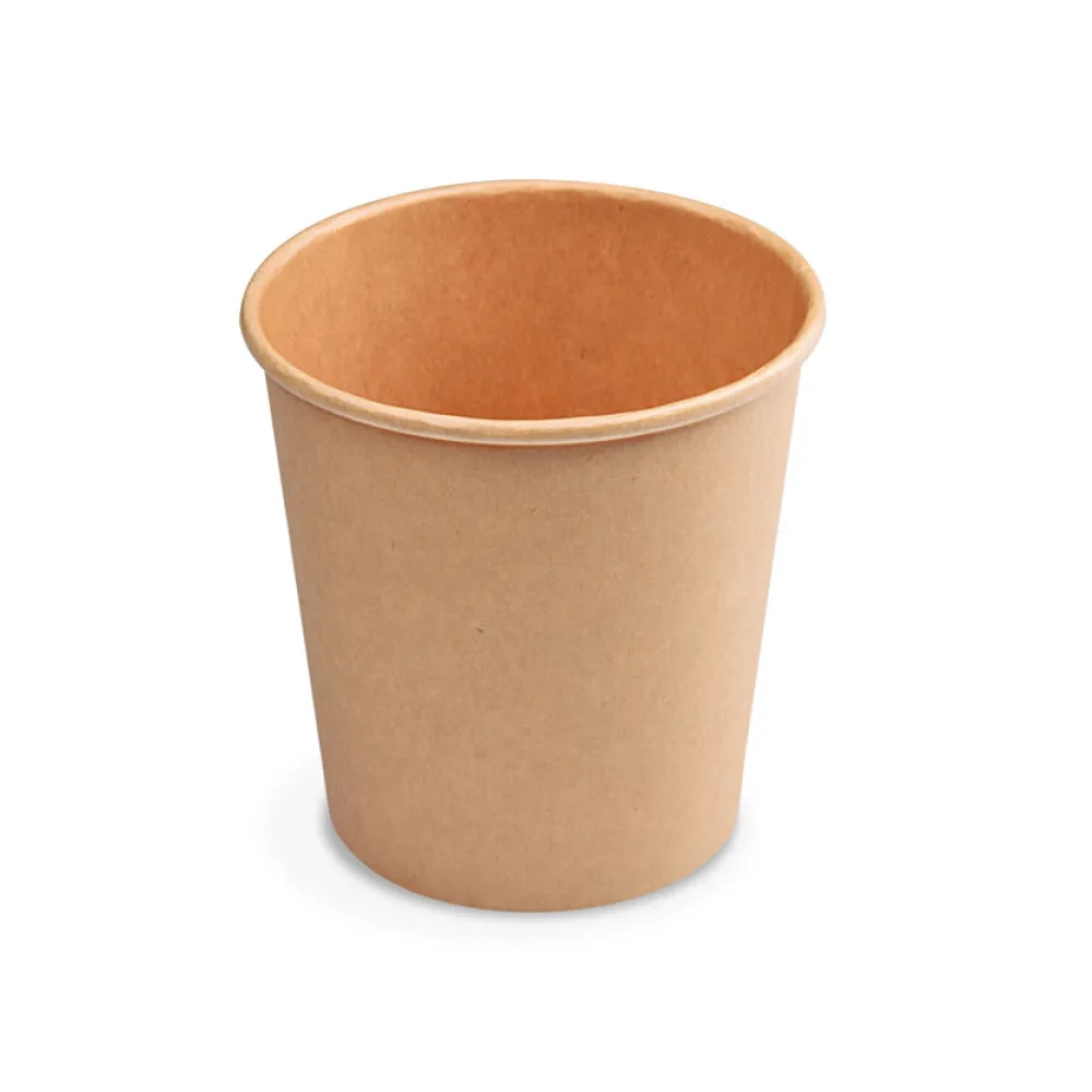 Papierbecher Feinkostbecher Eisbecher rund braun 750 ml O 11,5 cm, 50 Stk. – Bild 2