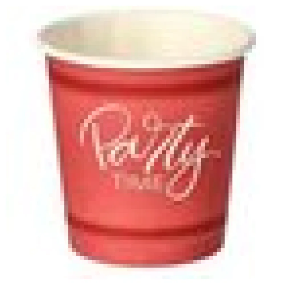 Pappbecher 5 cl rot 'Party Time' mit Biokunststoff PLA beschichtet, 50 Stk. – Bild 4