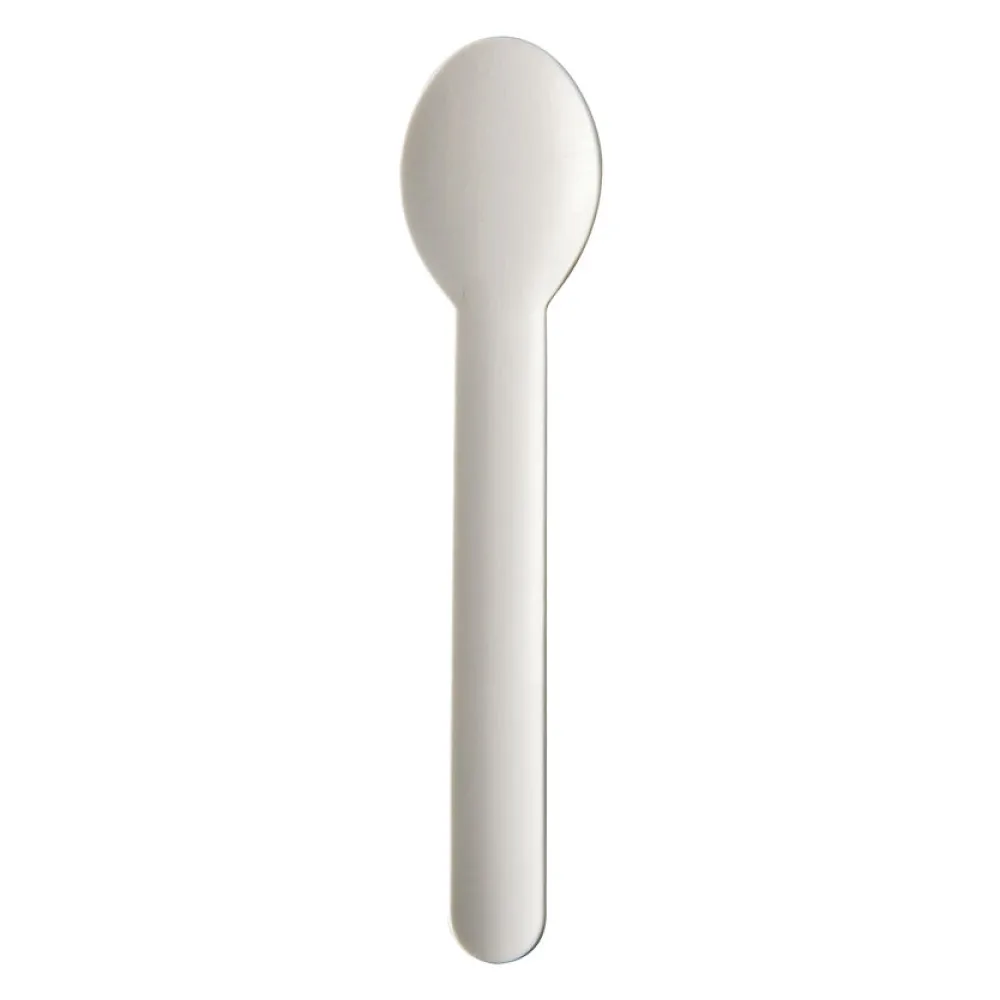 'pure' Papierlöffel Löffel auf Papier 15,5 cm FSCR weiss, 100 Stk. – Bild 2