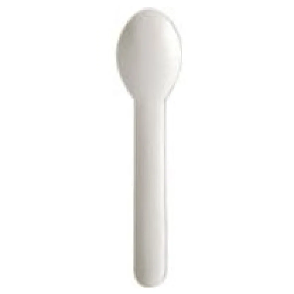 'pure' Kaffeelöffel aus Papier 13 cm FSCR weiss, 100 Stk. – Bild 3