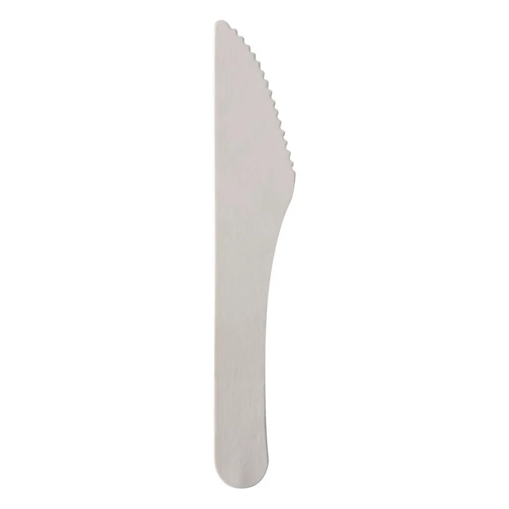 'pure' Papiermesser Messer aus Papier 15,8 cm FSCR weiss, 100 Stk. – Bild 2