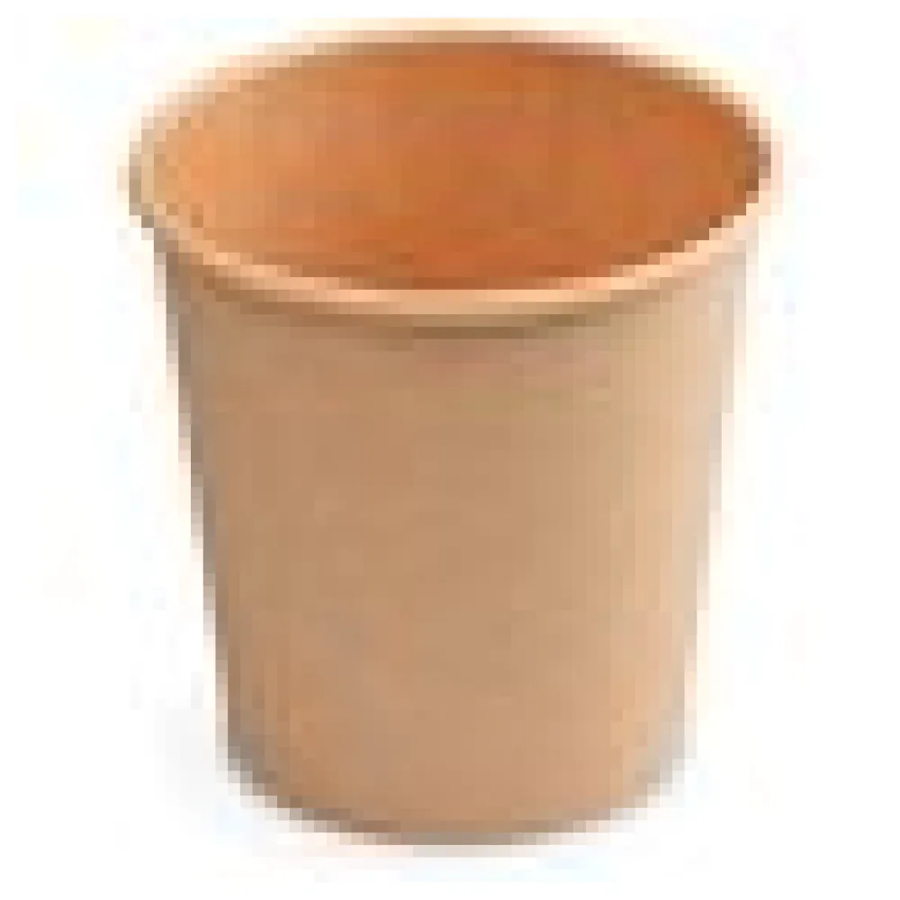 Heiß- und Kaltgetränkebecher Pappbecher braun 80 ml 110 ml 'XS' O 62mm, 50 Stk. – Bild 4
