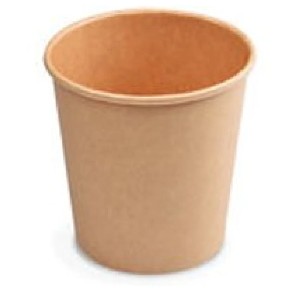 Heiß- und Kaltgetränkebecher Pappbecher braun 80 ml 110 ml 'XS' O 62mm, 50 Stk. – Bild 3