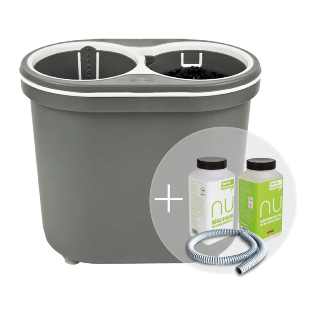 NU water+ portable Tragbarer Geschirrspüler Vorteilsset + Reinigerset – Bild 2