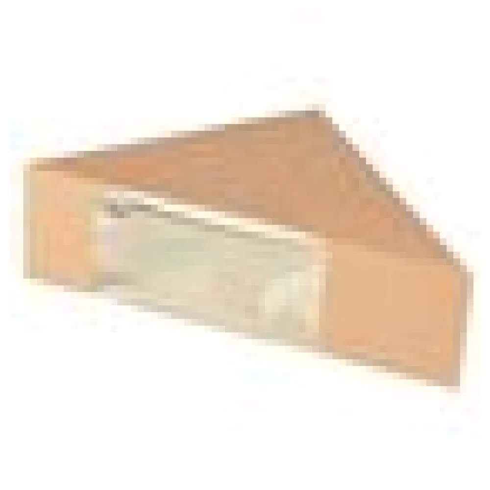Bio-Sandwichboxen Pappe mit Sichtfenster aus PLA 123x123x52mm braun, 50 Stk. – Bild 4