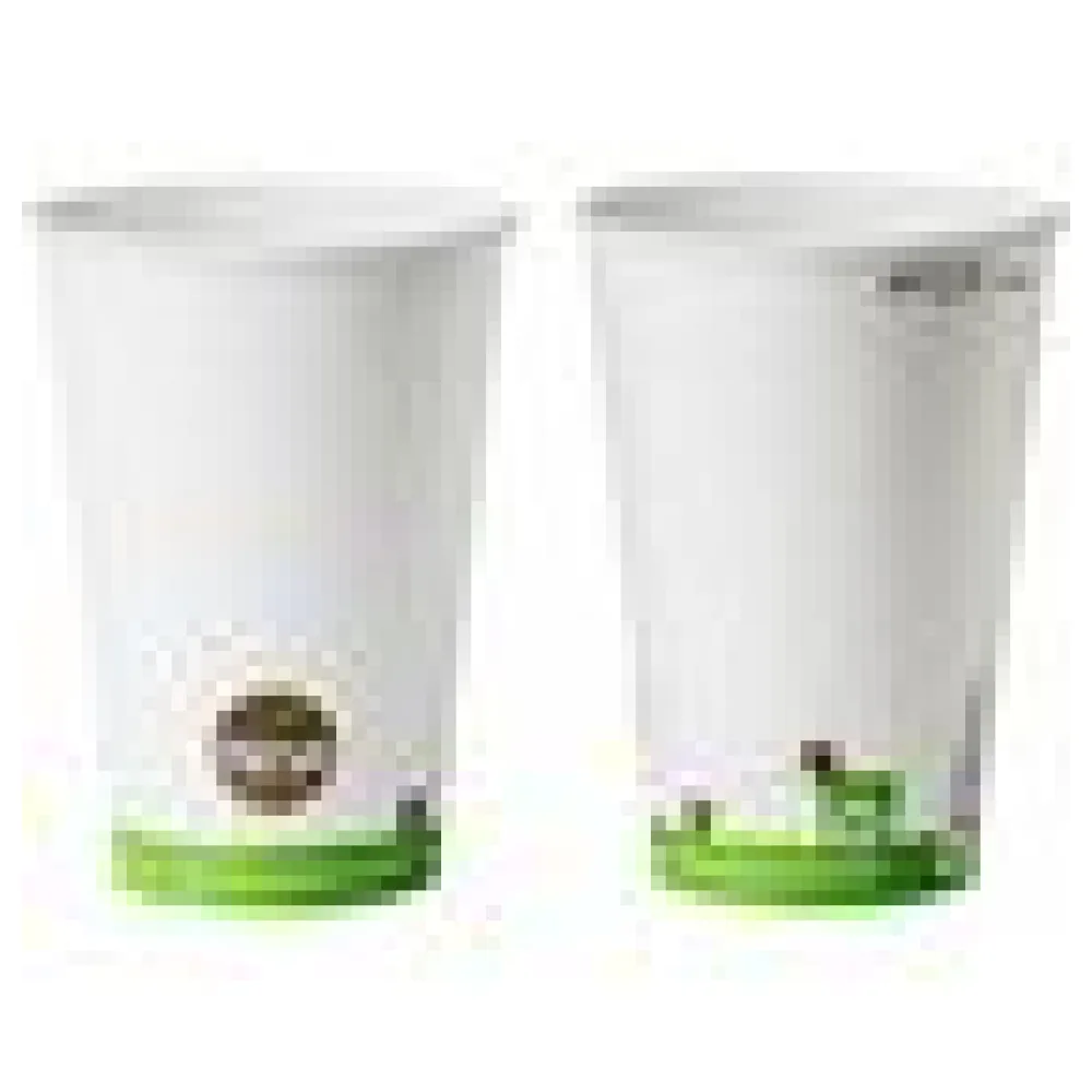 Bio Heissgetränkebecher Pappbecher PAPUR 80mm O mit Eichstrich 300 ml, 75 Stk. – Bild 4