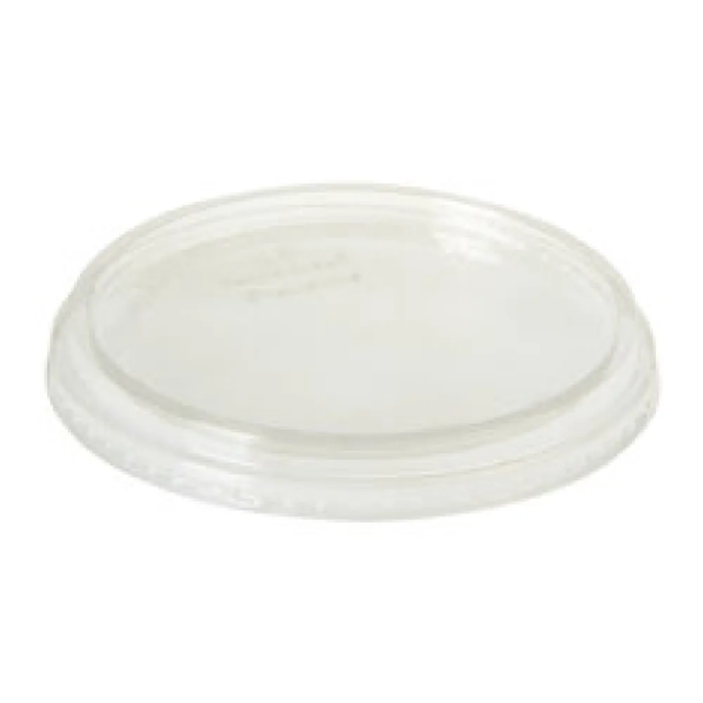 BIO Deckel transparent passend zu Salatschalen 700 ml O 14,5cm aus PLA, 50 Stk.