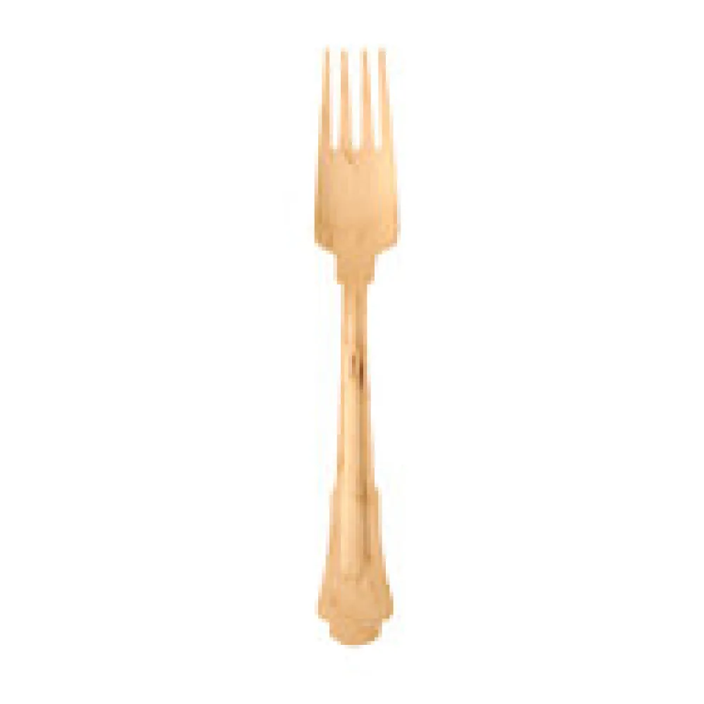 'pure' Holzgabeln 19,5 cm natur in schönem Vintage Design, 50 Stk.