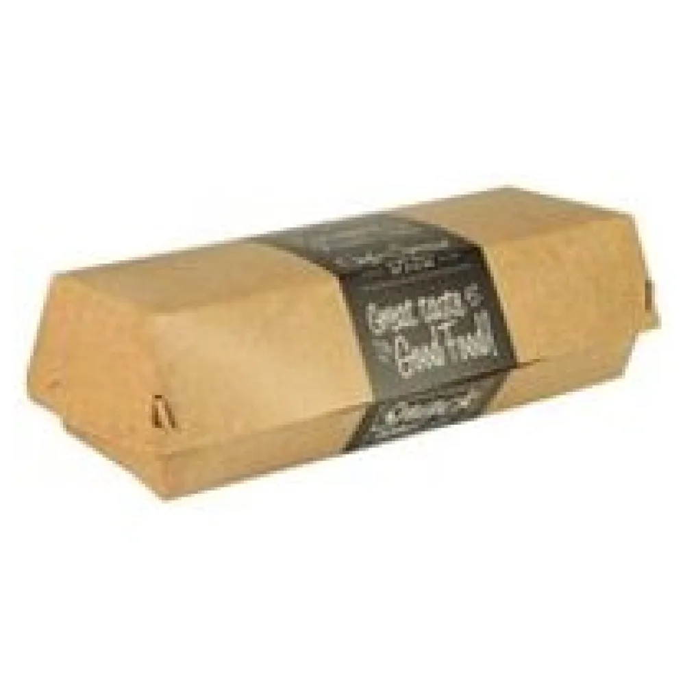 Baguetteboxen Sandwichboxen aus Pappe 22 x 8,5 cm 'Good Food', 50 Stk. – Bild 3