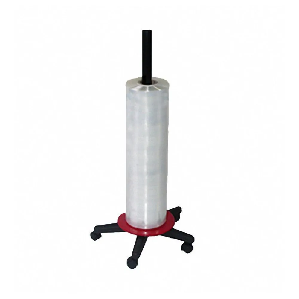 Folienspender senkrecht, für Folienbreite bis 1500 mm, rot/schwarz bis 20kg – Bild 2