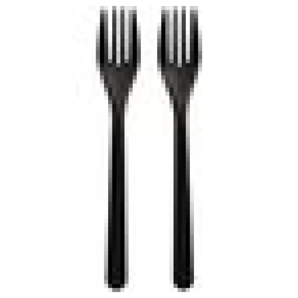 BIO-Gabeln Mehrweg 185mm aus BIO-PP extra stabil schwarz, 50 Stk. – Bild 4