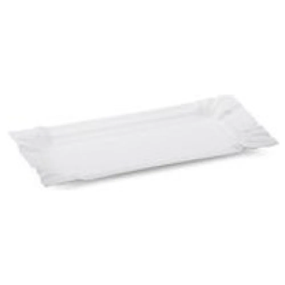 BIONATURE Pappteller aus Frischfaser 14 x 7 cm fettdicht weiß, 250 Stk. – Bild 3