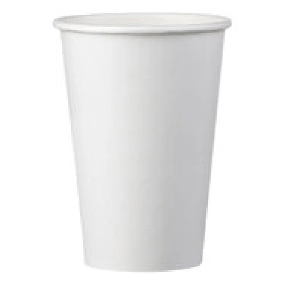Automatenbecher Heißgetränke to go Pappbecher weiß 180 ml, 50 Stk.