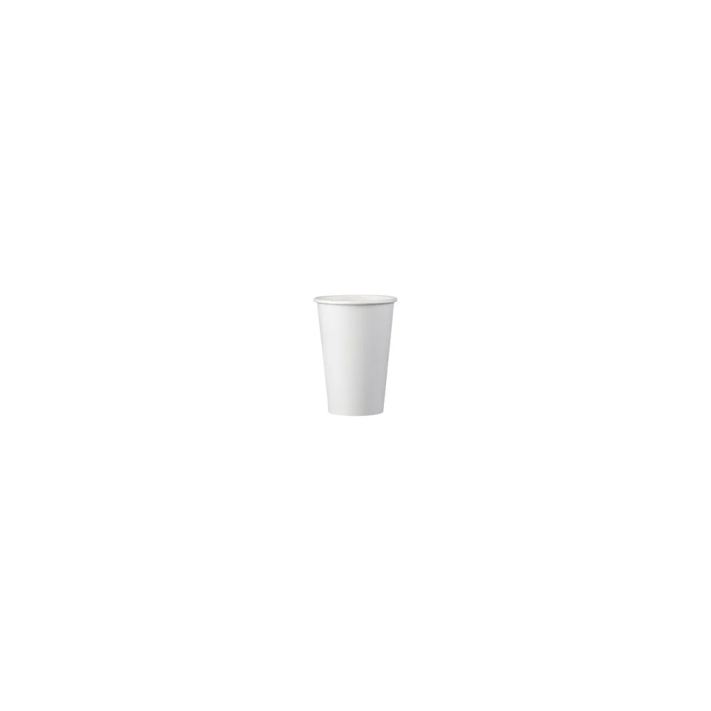 Automatenbecher Heißgetränke to go Pappbecher weiß 180 ml, 50 Stk.