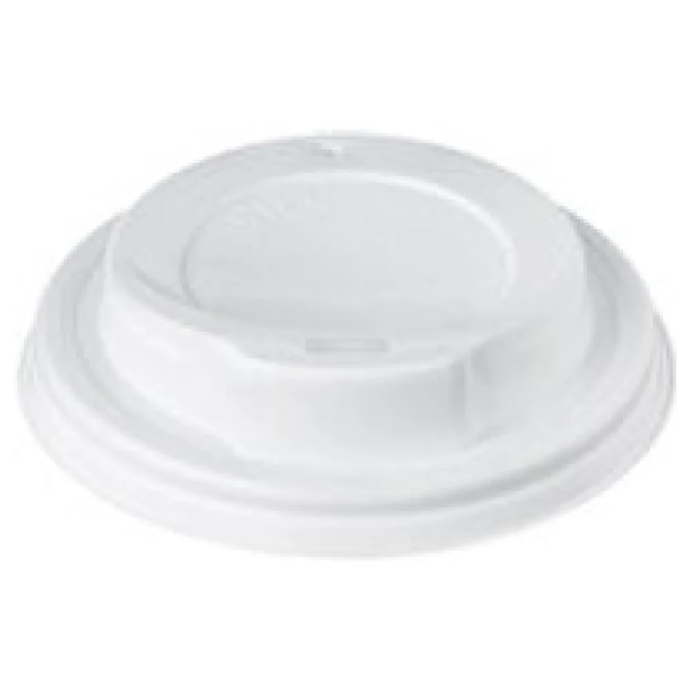Domdeckel weiß für Pappbecher COFFEE TO GO mit 80mm O, 100 Stk. – Bild 3