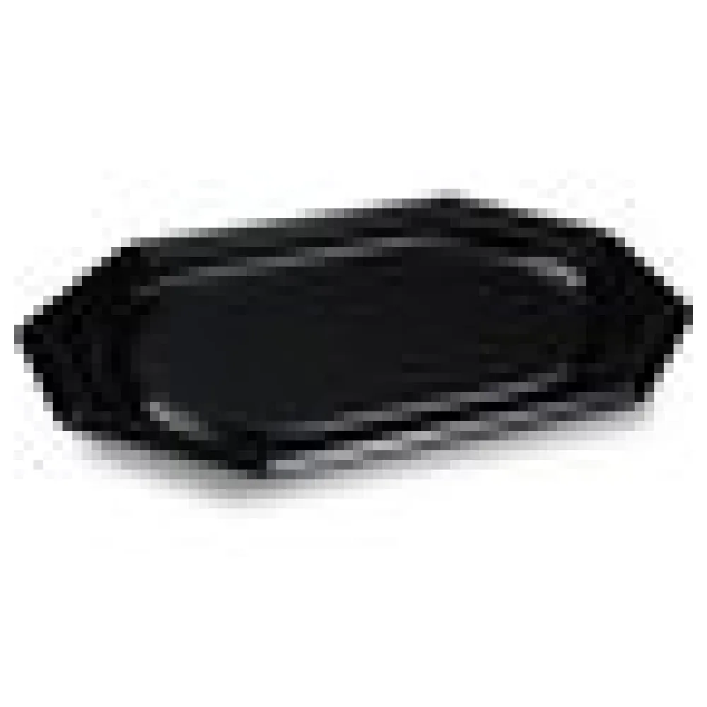 Catering-Platte rPET oval schwarz 35 x 24,7 cm, 10 Stk. – Bild 4