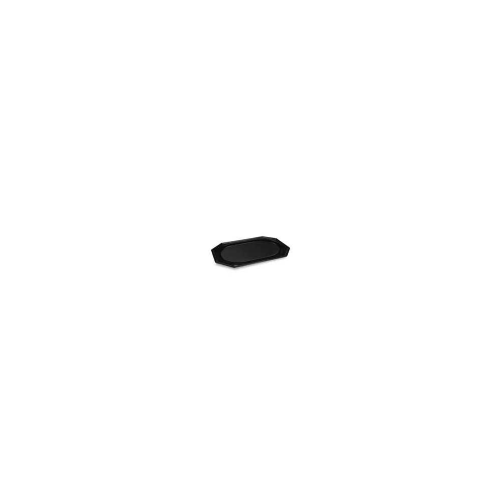 Catering-Platte rPET oval schwarz 54 x 36 cm, 10 Stk.