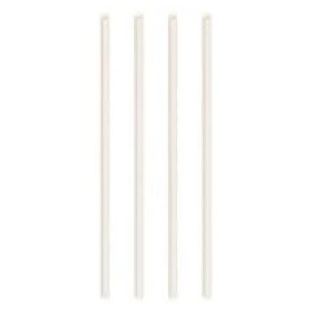 Trinkhalme aus Papier dick weiß O8mm 25cm, 150 Stk. – Bild 3