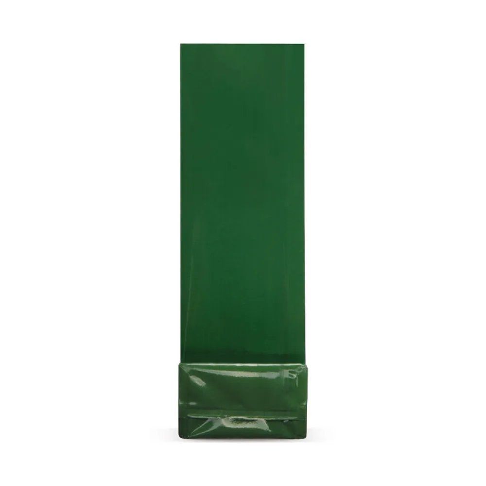Blockbodenbeutel Grün 80 + 50mm x 252mm 4-lagig, 500 Stk. – Bild 2