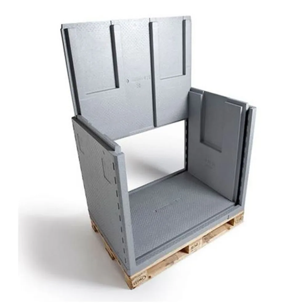 Palettenshipper Isolierboxen aus NEOPORR ohne Kühlakkus, 575L – Bild 2