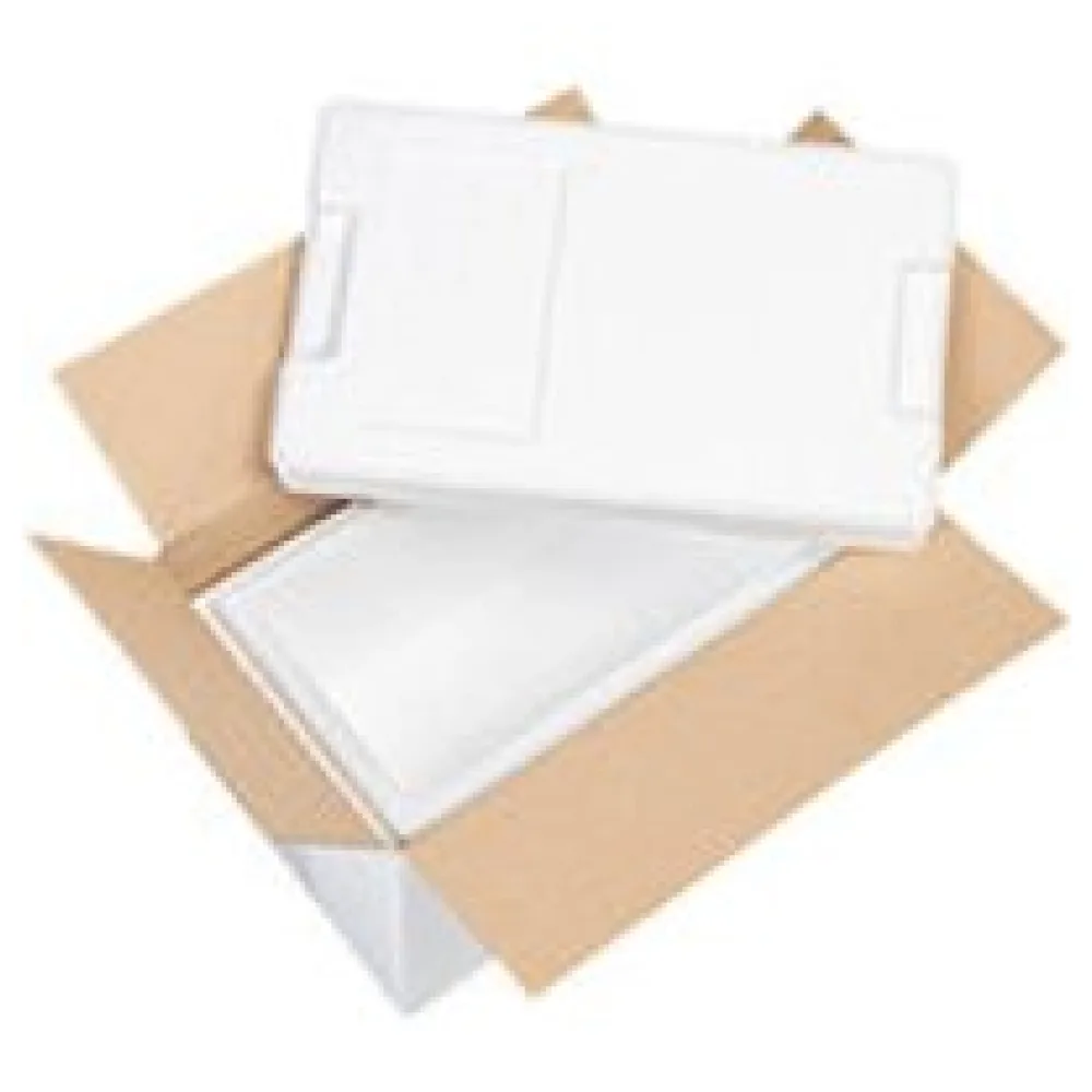 Isolierboxen mit Deckel aus EPS 330 x 200 x 185 mm 4,7 Liter, inkl. Umkarton – Bild 3