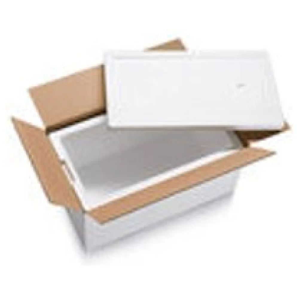 Isolierboxen mit Deckel aus EPS 485 x 270 x 235 mm 16 Liter, inkl. Umkarton – Bild 3