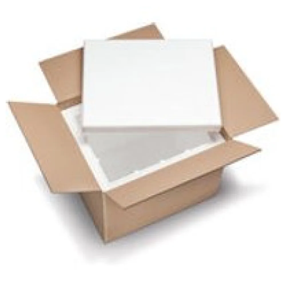 Isolierboxen mit Deckel aus EPS 600 x 485 x 490 mm 75 Liter, inkl. Umkarton – Bild 3